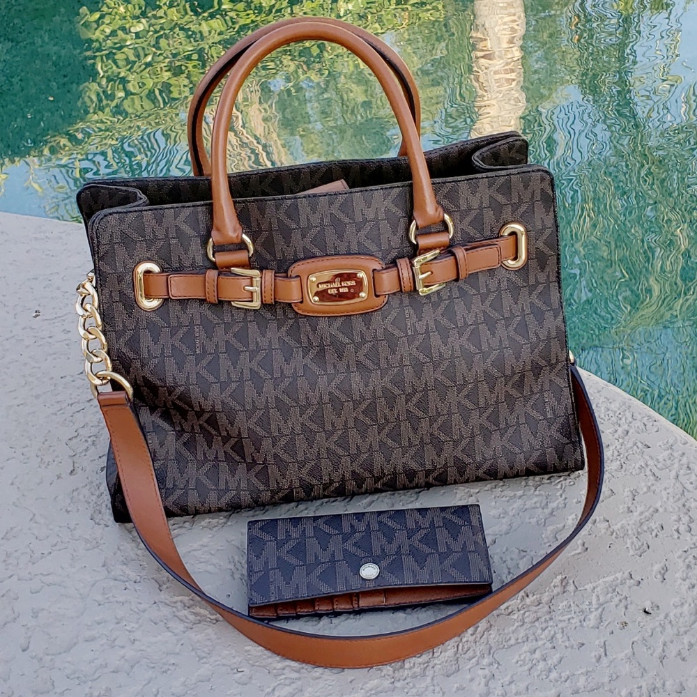 Michael Kors 2 x Hamilton large bag and wallet